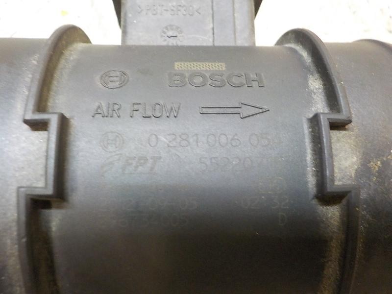 Recambio de caudalimetro para fiat fiorino 1.3 16v jtd cat referencia OEM IAM 51831050 0281006054 0281006054