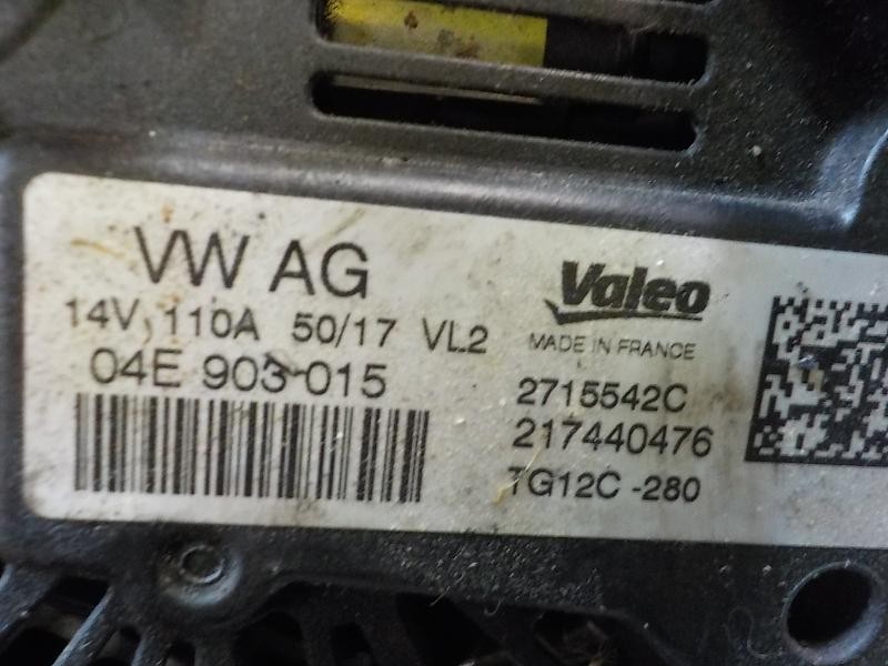 Recambio de alternador para seat arona style referencia OEM IAM 04E903015 04E903015 2715542C