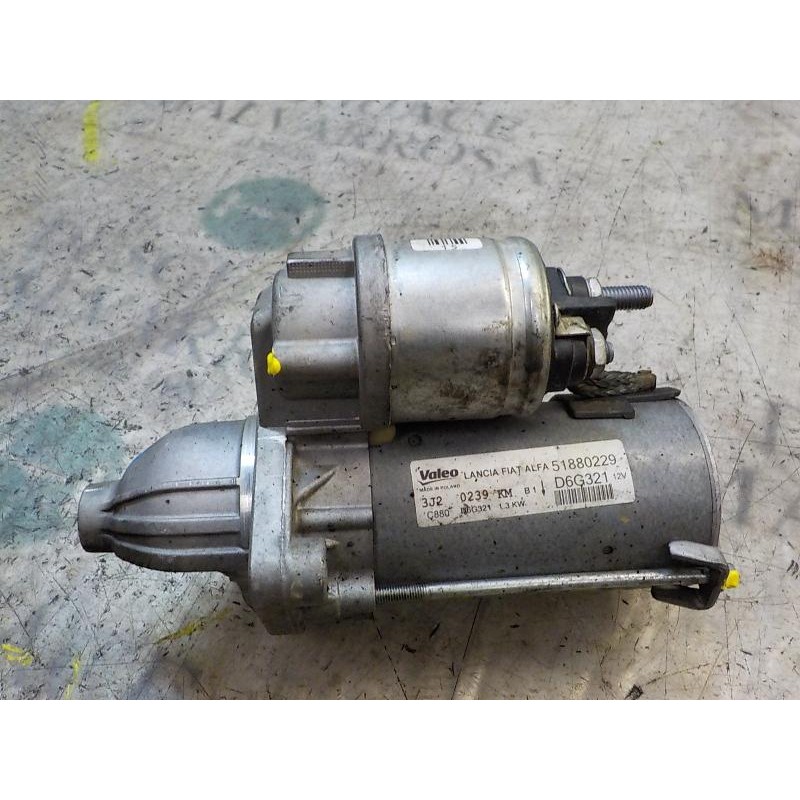Recambio de motor arranque para fiat fiorino 1.3 16v jtd cat referencia OEM IAM 71798881 51880229 