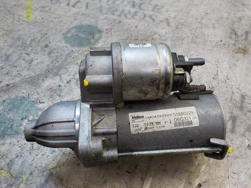 Recambio de motor arranque para fiat fiorino 1.3 16v jtd cat referencia OEM IAM 71798881 51880229 