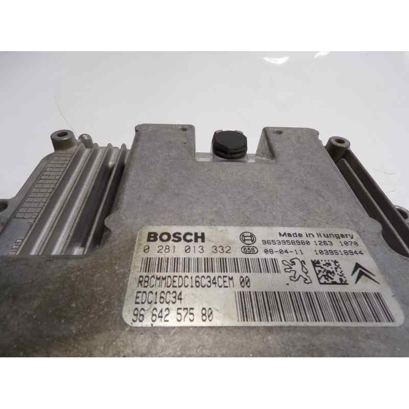 Recambio de centralita motor uce para peugeot 308 1.6 hdi fap cat (9hz / dv6ted4) referencia OEM IAM   