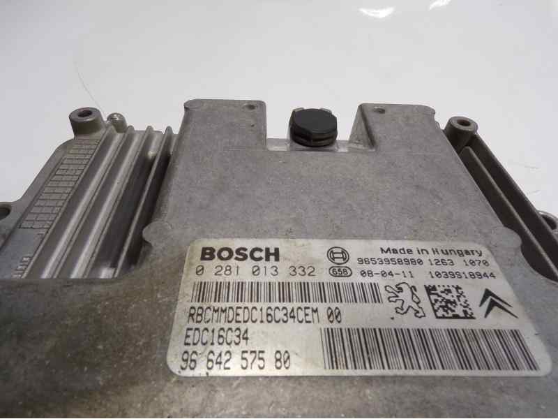 Recambio de centralita motor uce para peugeot 308 1.6 hdi fap cat (9hz / dv6ted4) referencia OEM IAM   