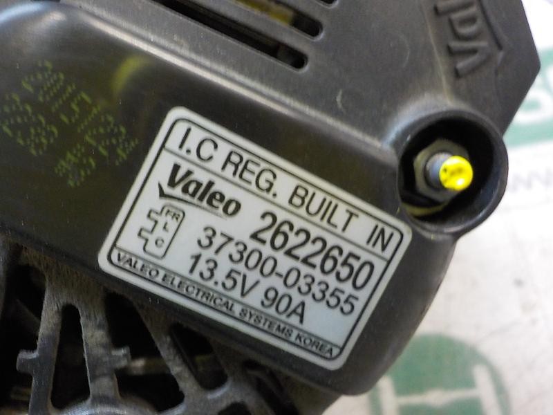 Recambio de alternador para hyundai i20 klass referencia OEM IAM 3730003355 3730003355 3730003355