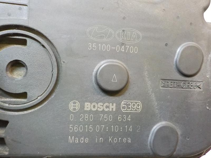 Recambio de caja mariposa para hyundai i20 klass referencia OEM IAM 3510004700 3510004700 0280750634