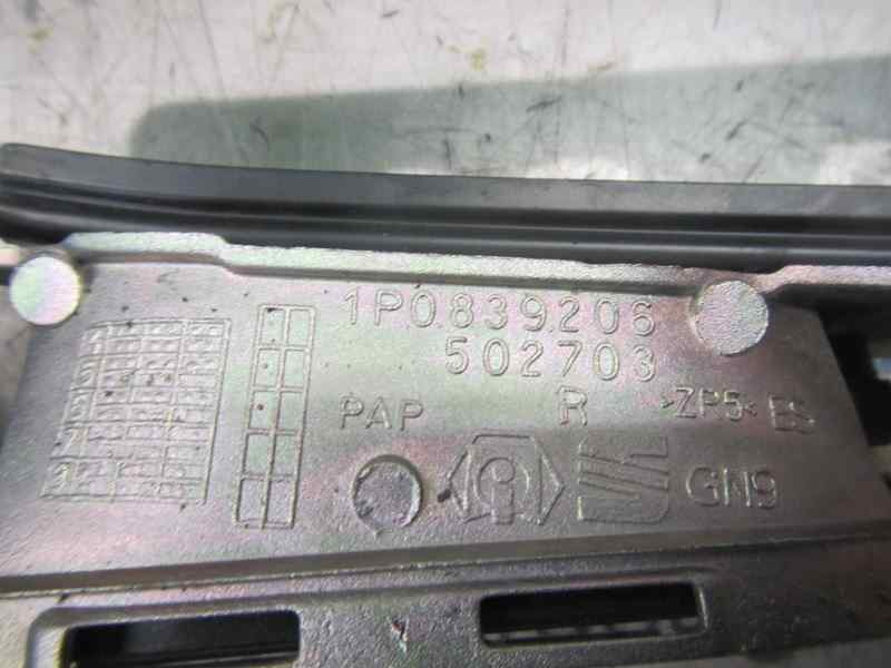 Recambio de maneta exterior trasera derecha para seat leon (1p1) reference copa referencia OEM IAM 1P08392063FZ  