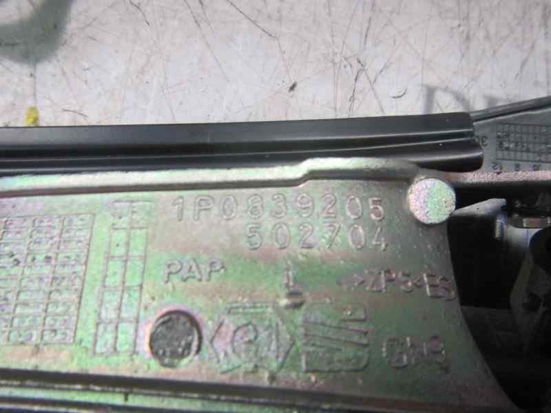 Recambio de maneta exterior trasera izquierda para seat leon (1p1) reference copa referencia OEM IAM 1P08392053FZ  