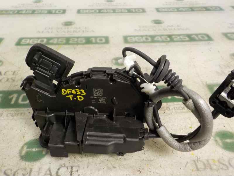 Recambio de cerradura puerta trasera derecha para skoda fabia 1.0 mpi referencia OEM IAM 5G4839016D 5TA839016E 