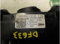 Recambio de mando calefaccion / aire acondicionado para skoda fabia 1.0 mpi referencia OEM IAM 6V0820045C9B9 6V0820045C  2