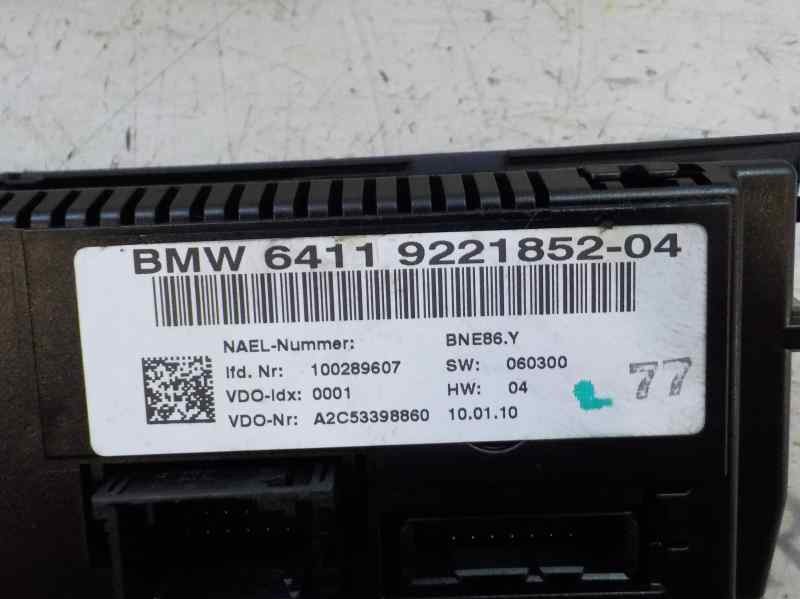 Recambio de mando climatizador para bmw x1 (e84) xdrive 23d referencia OEM IAM 64119292262 64119221852 A2C53398860