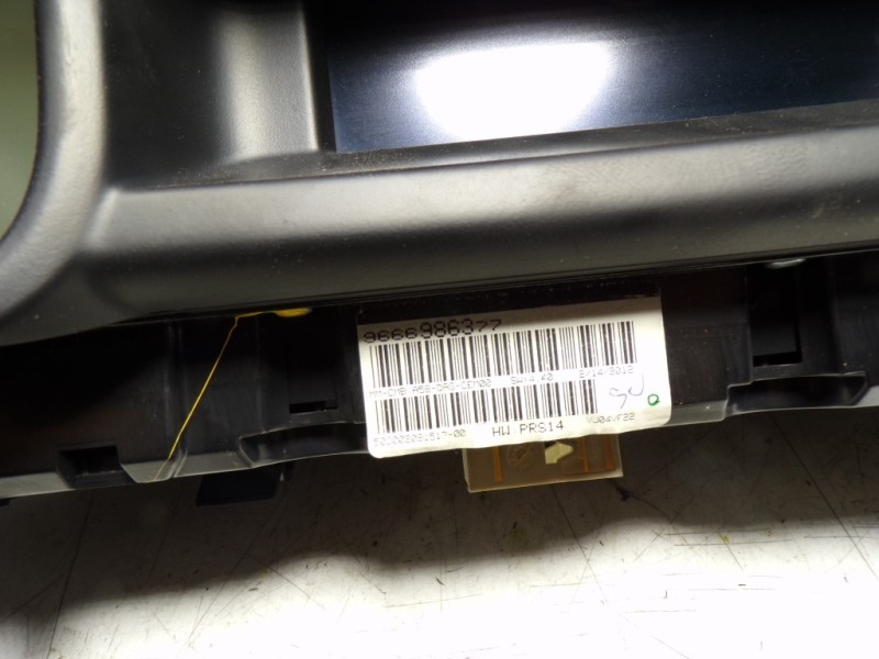 Recambio de cuadro instrumentos para citroën c3 picasso 1.6 hdi fap referencia OEM IAM  9666986377 