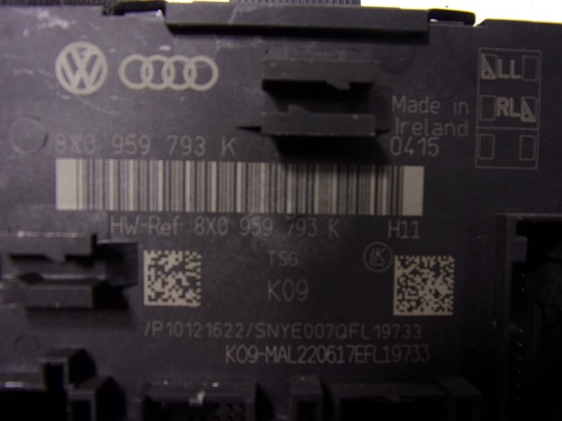 Recambio de modulo confort para audi a1 (8xk) 1.0 tfsi referencia OEM IAM 8X0959793HZ00 8X0959793K 
