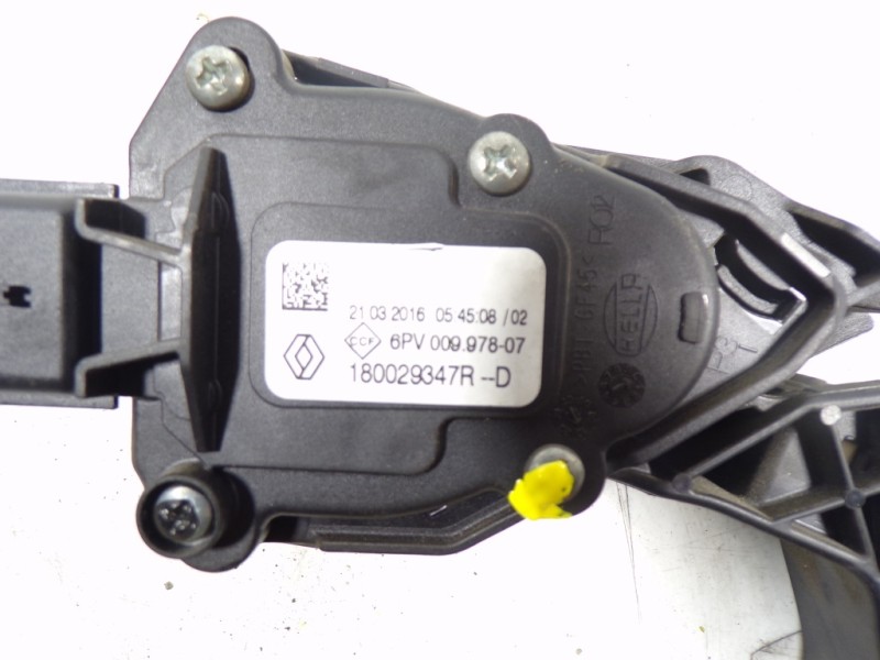 Recambio de potenciometro pedal para renault clio iv 1.5 dci diesel fap referencia OEM IAM 180029347R 180029347R 