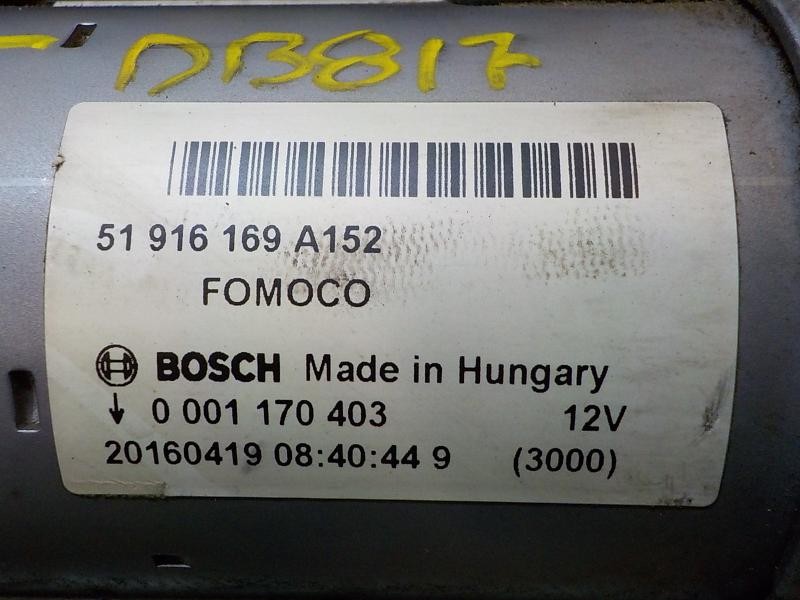 Recambio de motor arranque para ford ka (ccu) titanium+ referencia OEM IAM 1881471 5196169A152 0001170403