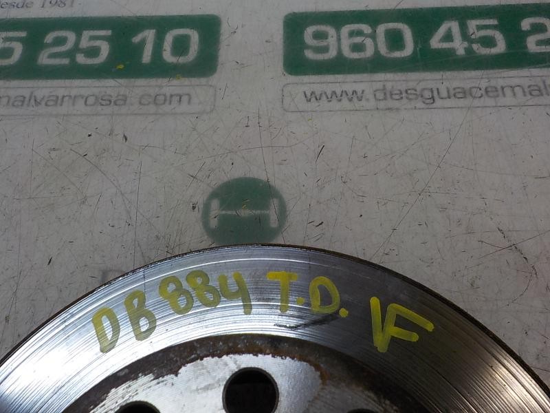 Recambio de disco freno trasero para volkswagen golf v berlina (1k1) 1.9 tdi referencia OEM IAM   