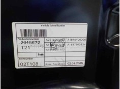 Recambio de elevalunas trasero izquierdo para mercedes-benz clase m (w164) 3.5 v6 cat referencia OEM IAM A1647300379 A2518200942 2