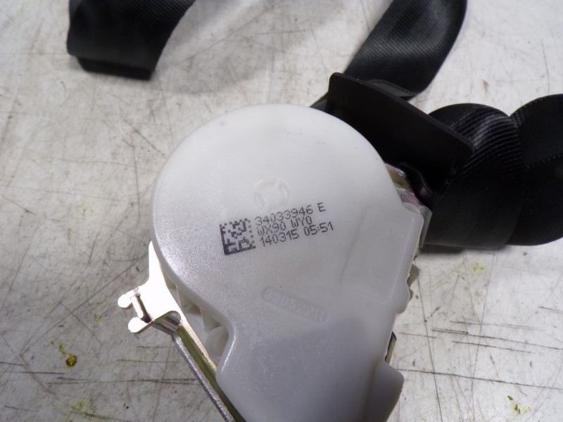 Recambio de cinturon seguridad trasero derecho para seat ibiza sc (6j1) fr referencia OEM IAM 6J0857805ARAA 34033946E 34033946E