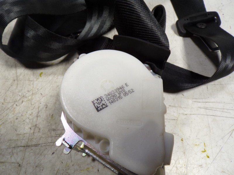 Recambio de cinturon seguridad trasero izquierdo para seat ibiza sc (6j1) fr referencia OEM IAM 6J0857805ARAA 34033946E 34033946