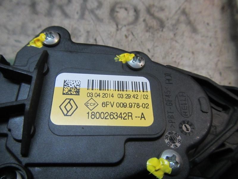 Recambio de potenciometro pedal para dacia duster adventure referencia OEM IAM 180026342R 180026342R 