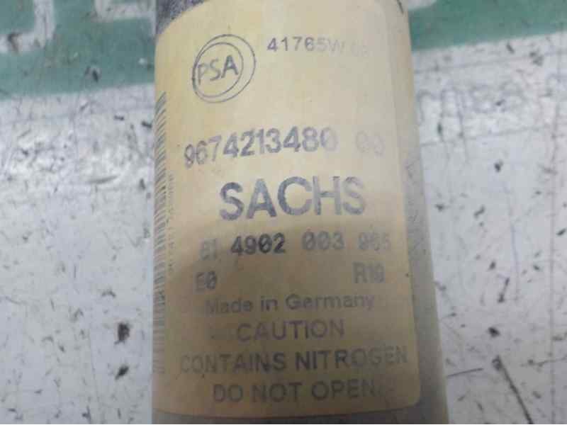 Recambio de amortiguador trasero izquierdo para peugeot partner kasten 1.6 hdi fap referencia OEM IAM   