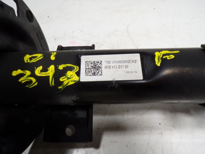 Recambio de amortiguador delantero derecho para skoda fabia combi 1.2 tsi referencia OEM IAM 6R0413031BF 6R0413031BF 