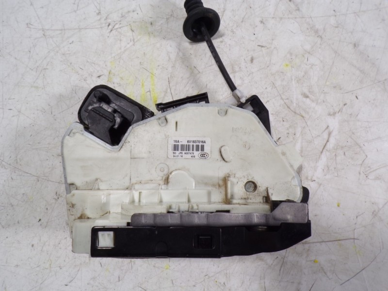 Recambio de cerradura puerta delantera derecha para skoda fabia combi 1.2 tsi referencia OEM IAM 5G1837016C 6V1837016A 
