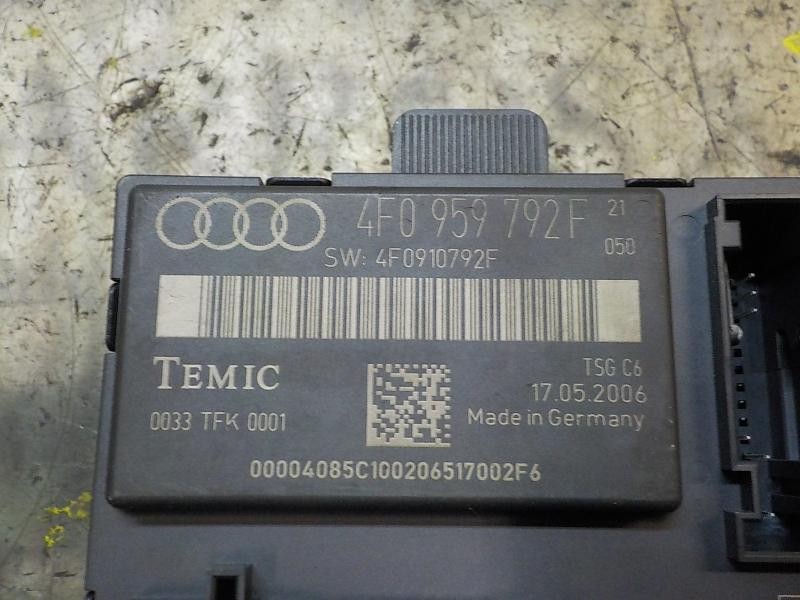 Recambio de modulo electronico para audi a6 berlina (4f2) 2.0 tdi referencia OEM IAM 4F0959792E 4F0959792F 
