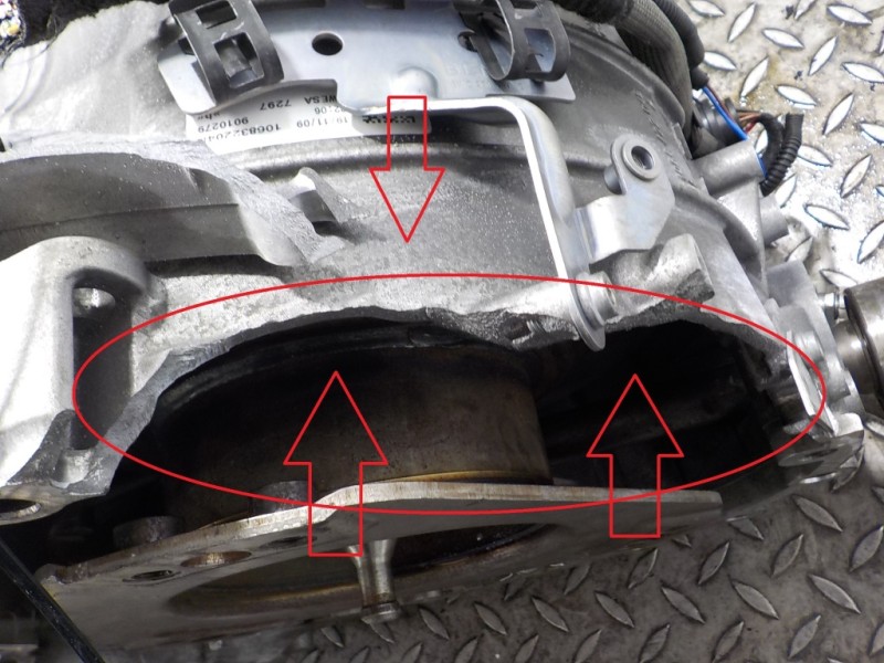 Recambio de caja cambios para bentley continental gt supersports referencia OEM IAM 09E300040Q MFU 