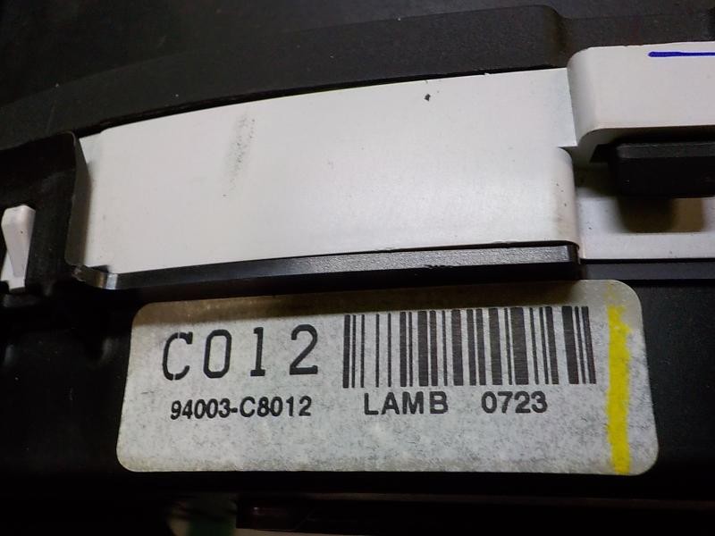 Recambio de cuadro instrumentos para hyundai i20 klass referencia OEM IAM 94003C8012 94003C8012 A2C93142902