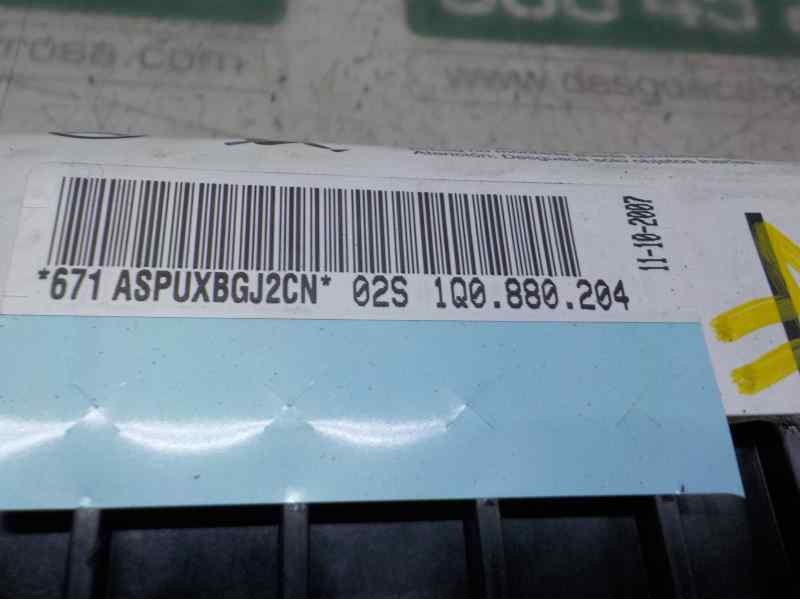 Recambio de airbag delantero derecho para volkswagen eos (1f7) 1.6 16v fsi referencia OEM IAM 1Q0880204 1Q0880204 