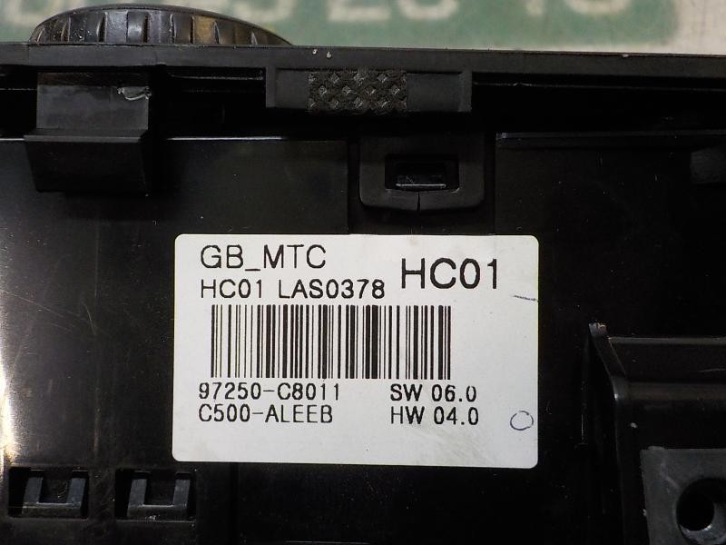 Recambio de mando calefaccion / aire acondicionado para hyundai i20 klass referencia OEM IAM 97250C8011SDH 97250C8011 