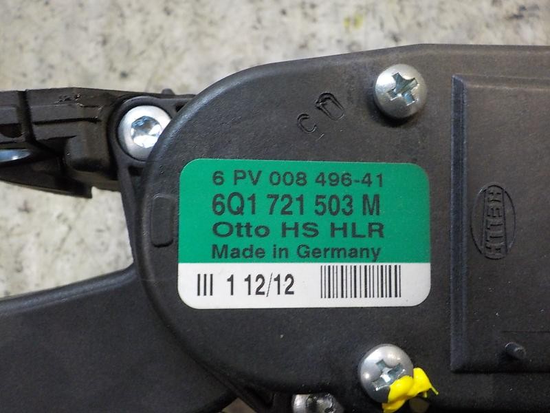 Recambio de potenciometro pedal para seat ibiza (6j5) stylance / style referencia OEM IAM 6Q1721503M 6Q1721503M 6PV008469