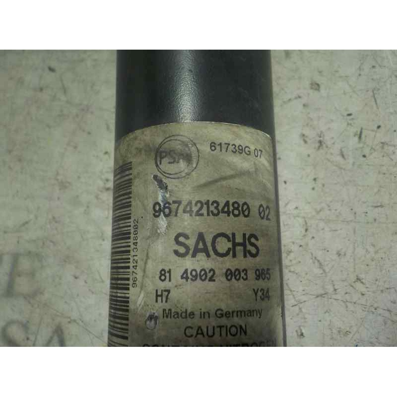 Recambio de amortiguador trasero derecho para peugeot partner kasten 1.6 16v hdi fap referencia OEM IAM   