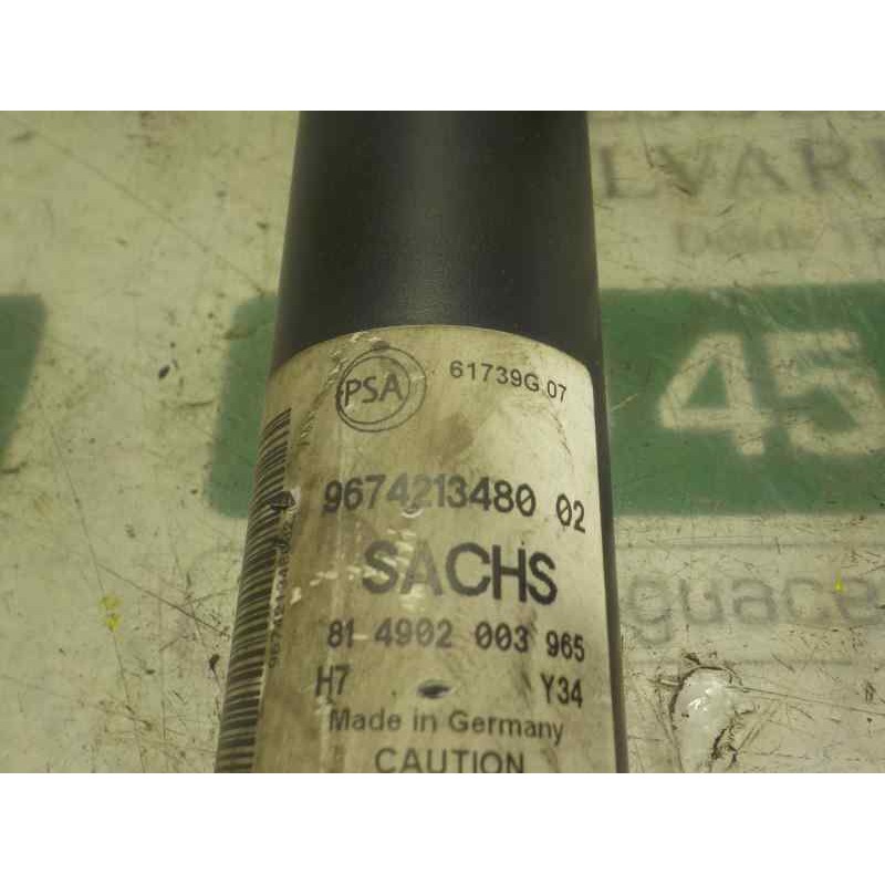 Recambio de amortiguador trasero izquierdo para peugeot partner kasten 1.6 16v hdi fap referencia OEM IAM   