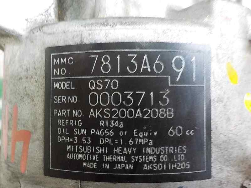 Recambio de compresor aire acondicionado para mitsubishi outlander (gf0) 2.2 di-d cat referencia OEM IAM   