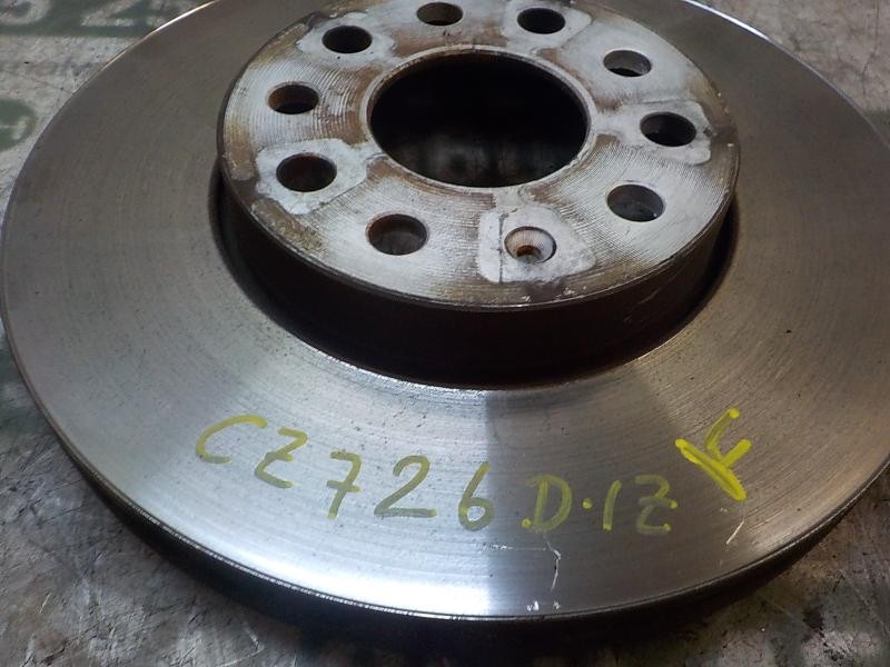 Recambio de disco freno delantero para volkswagen golf vii variant 2.0 tdi referencia OEM IAM 1K0615301T  