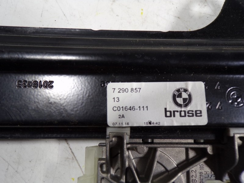 Recambio de elevalunas delantero izquierdo para bmw i3 (i01) 125 kw referencia OEM IAM 51337352875 7290857 