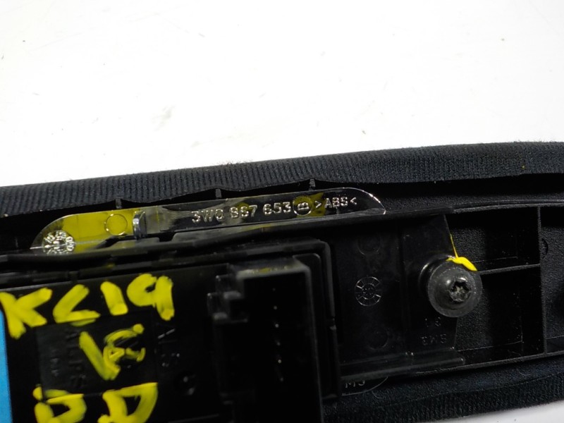 Recambio de mando elevalunas delantero derecho para bentley continental gt supersports referencia OEM IAM 3W0959858E 3W0857553B 