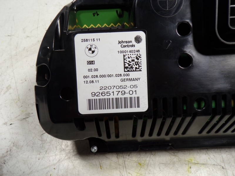 Recambio de cuadro instrumentos para bmw serie 5 lim. (f10) 530d xdrive referencia OEM IAM 62109358981 926517901 1000140246