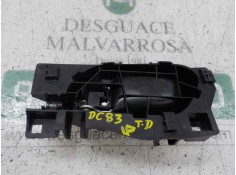 Recambio de maneta interior trasera derecha para citroën c5 berlina 1.6 16v hdi fap referencia OEM IAM 9144F6   2