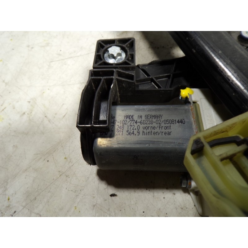 Recambio de elevalunas trasero derecho para bmw serie 5 lim. (f10) 530d xdrive referencia OEM IAM 51357182614 7248172 914547102