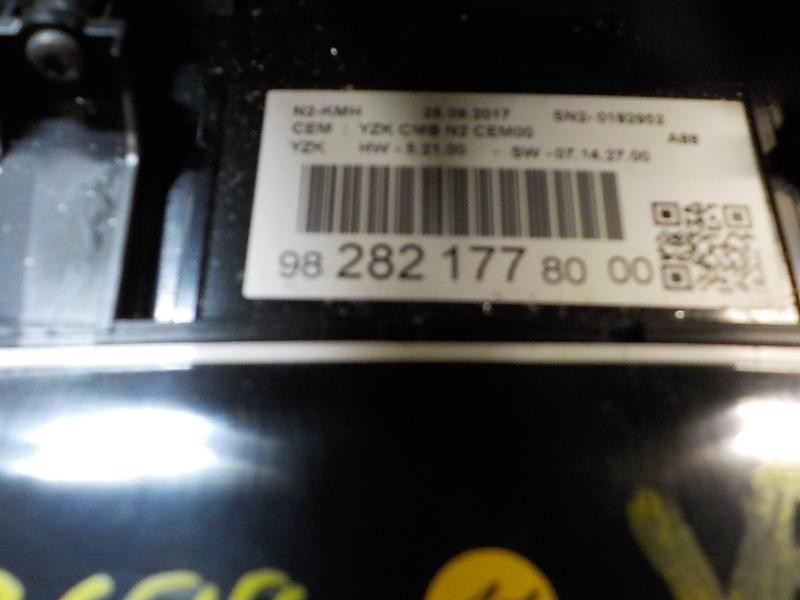 Recambio de cuadro instrumentos para citroën c3 aircross live referencia OEM IAM 9828217780 9828217780 