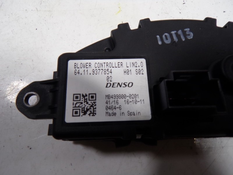 Recambio de resistencia calefaccion para bmw i3 (i01) 125 kw referencia OEM IAM 64119377854 MB4998000201 MB4998000201