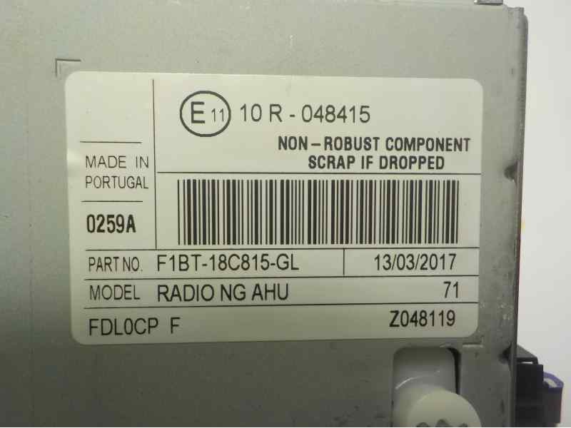 Recambio de sistema audio / radio cd para ford transit courier ambiente referencia OEM IAM 2034072 F1BT18C815 