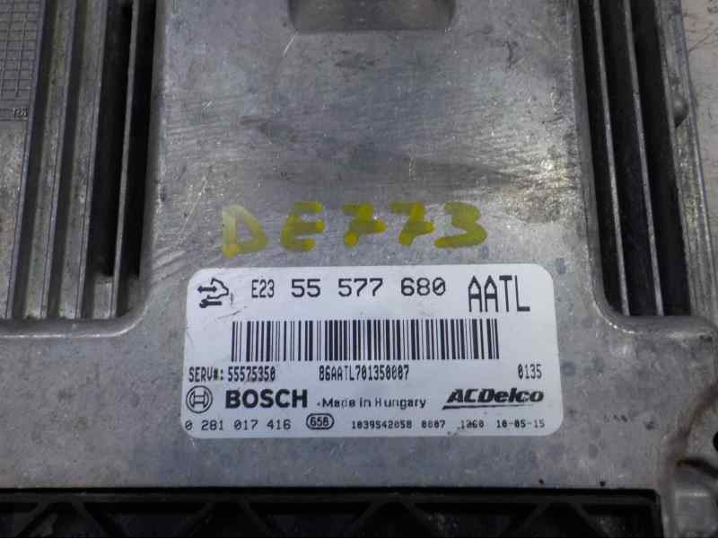 Recambio de centralita motor uce para opel astra j lim. cosmo referencia OEM IAM 55575350 55577680 0281017416