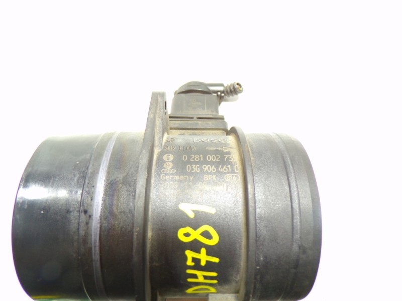 Recambio de caudalimetro para volkswagen passat berlina (3c2) 2.0 tdi referencia OEM IAM 03G906461C 03G9064610 0281002735