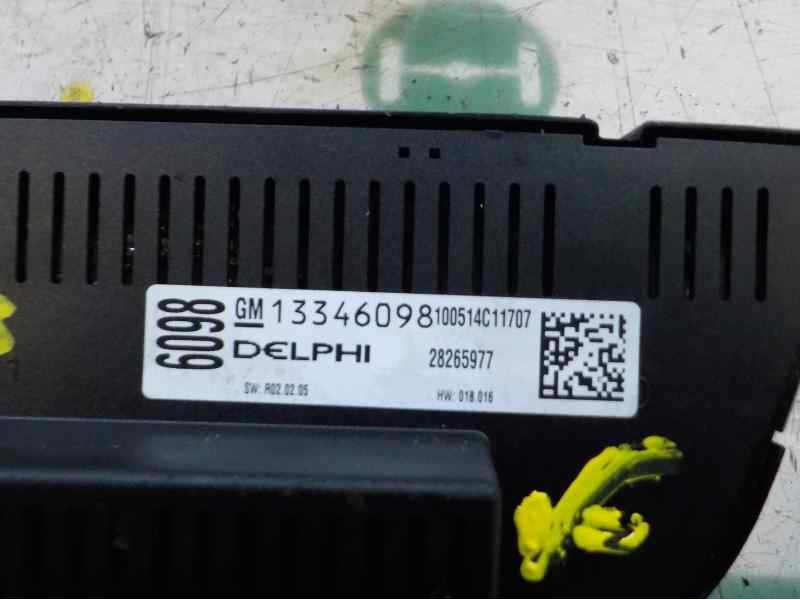 Recambio de mando climatizador para opel astra j lim. cosmo referencia OEM IAM 13337697 13346098 