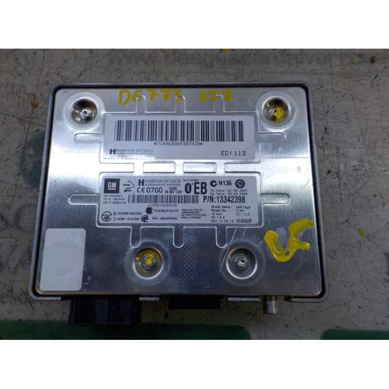 Recambio de modulo electronico para opel astra j lim. cosmo referencia OEM IAM 13342398 13342398 