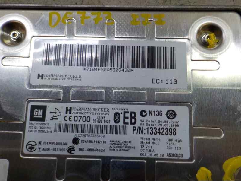 Recambio de modulo electronico para opel astra j lim. cosmo referencia OEM IAM 13342398 13342398 