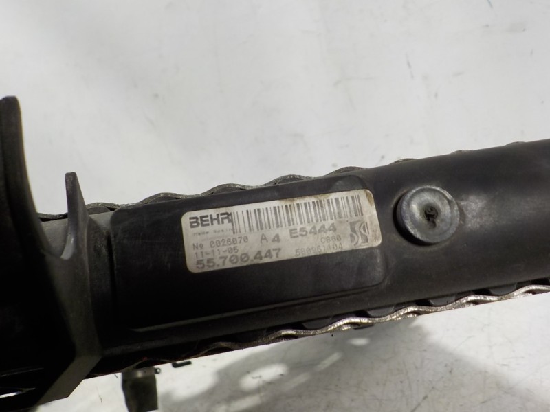 Recambio de radiador agua para fiat grande punto (199) 1.2 cat referencia OEM IAM   