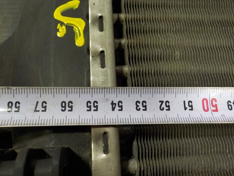 Recambio de radiador agua para fiat grande punto (199) 1.2 cat referencia OEM IAM   